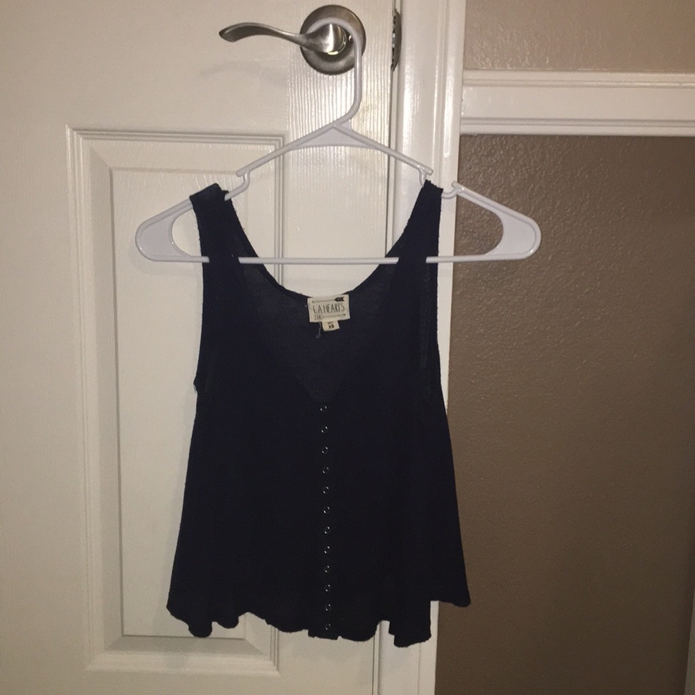 PacSun Navy Blue Tank Top